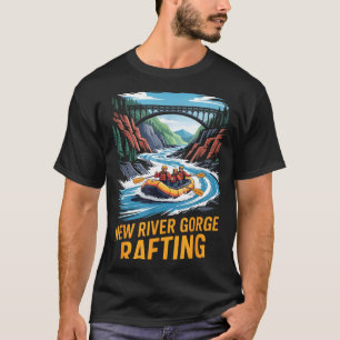 Camiseta Descida de Rafting no Novo Rio em Kayak de Águas B