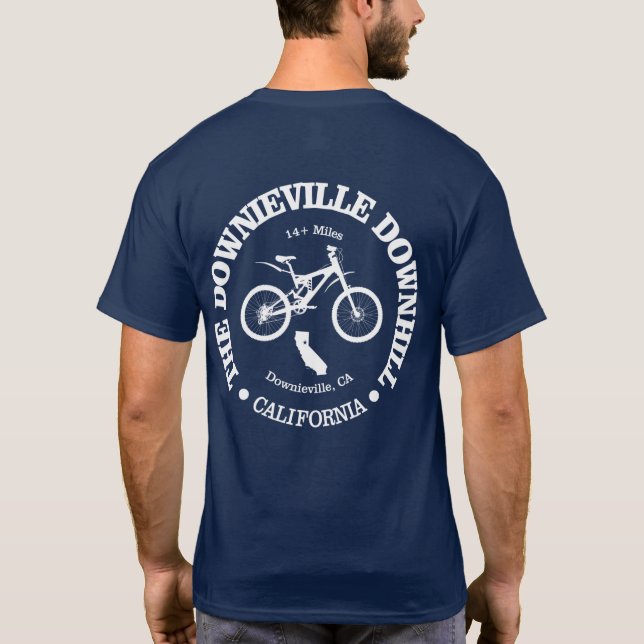 Camiseta Descida Downieville (MTB) (Verso)