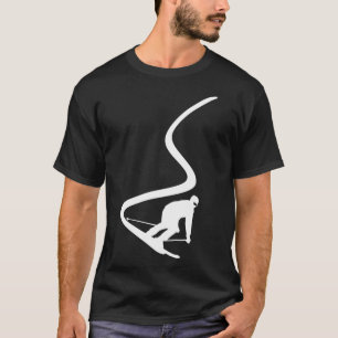 Camiseta Descida Esqui Montanha de Esqui de Neve