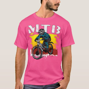 Camiseta Descida Mantendo Carro De Corrida De Roda Mtb Bmx