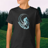 Descida Mountainbike, crianças de roupas MTB