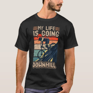 Camiseta Descida Mountainbike Fahrrad Minha Vida Vai Dar