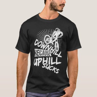 Camiseta Descida Porque Uphill Cheira Ventiladores De Bicic