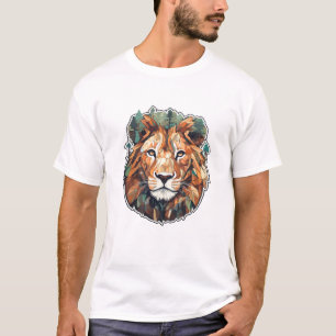 Camiseta Descoberta de Beleza da Vida Selvagem de Animais d