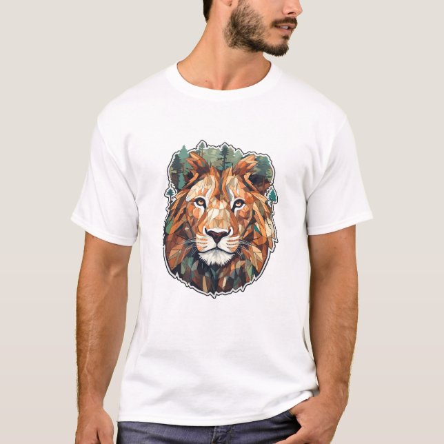 Camiseta Descoberta de Beleza da Vida Selvagem de Animais d (Frente)