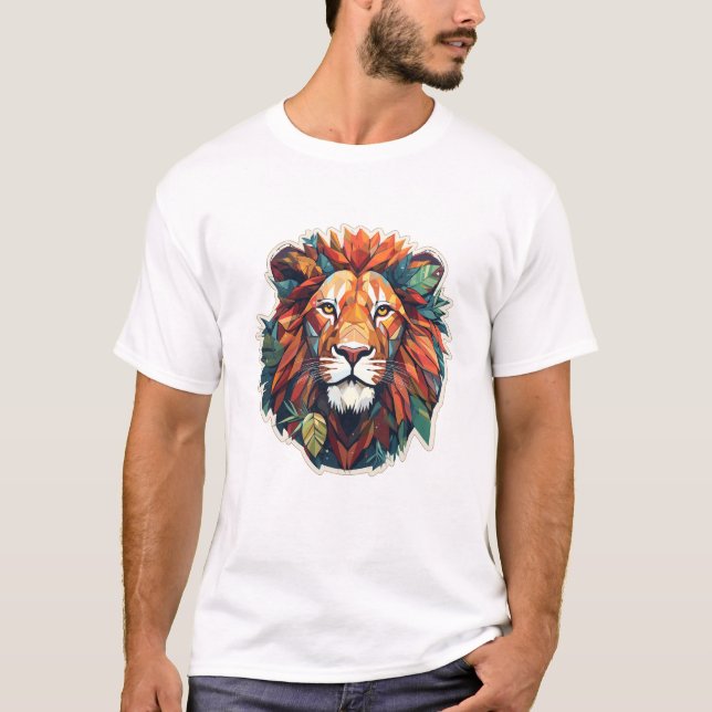 Camiseta Descoberta de Beleza da Vida Selvagem de Animais d (Frente)