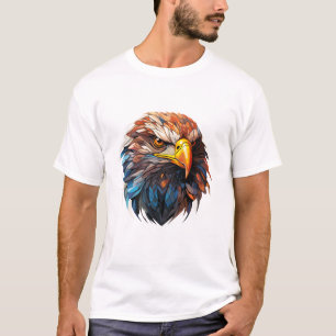 Camiseta Descoberta de Beleza da Vida Selvagem de Eagle Bir