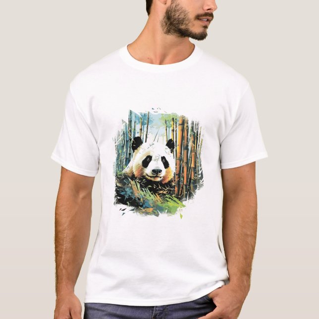 Camiseta Descoberta de Beleza da Vida Selvagem do Mundo Ani (Frente)