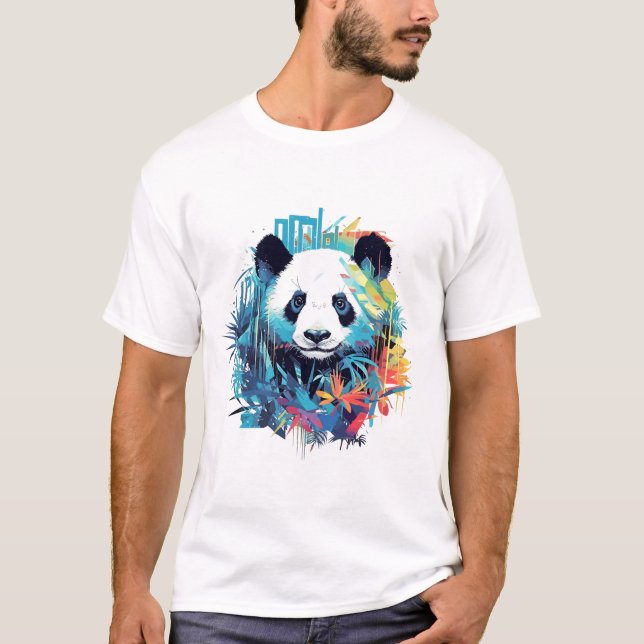 Camiseta Descoberta de Beleza da Vida Selvagem do Mundo Ani (Frente)