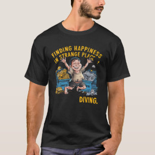 Camiseta Descoberta de drivers de lixo
