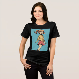 Camiseta Descoberta Joyful: Uma Menina Chegando