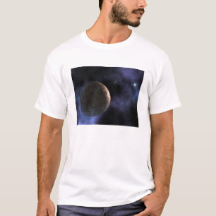 Camiseta Descoberto recentemente planeta-como o objeto