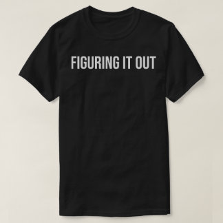 Camiseta Descobrindo Tudo Tipografia Minimalista Negrito Ci