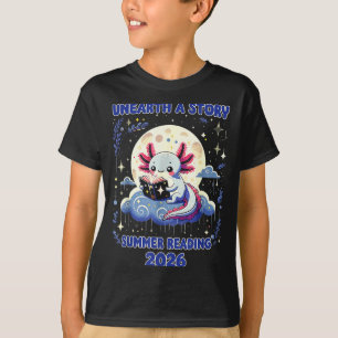 Camiseta Descobrir uma história programa de leitura de verã