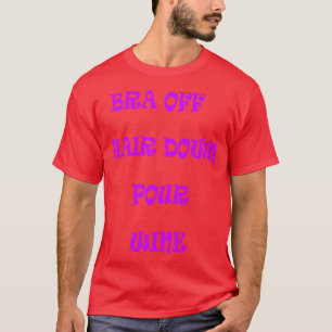 Camiseta Descolar Cabelo Abaixar Vinho 2