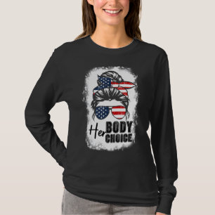 Camiseta Descoloriu Seu Corpo É Dela Escolha Coque Desarrum