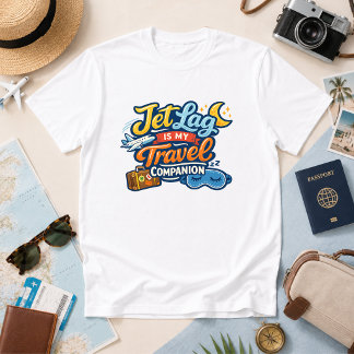 Camiseta Descompasso de Jato É Meu Companheiro de Viagem Hu