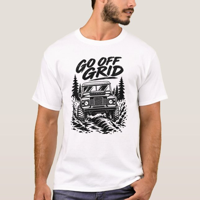 CAMISETA DESCONECTAR-SE DA REDE (Frente)
