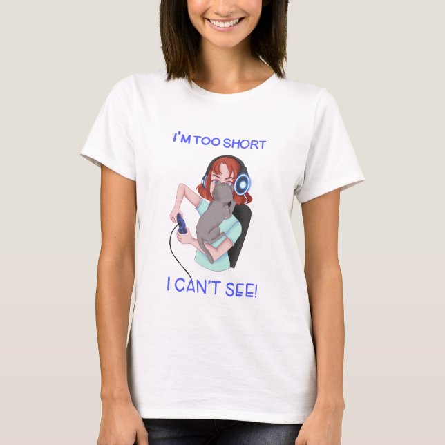 Camiseta Descreve minha vida (Frente)