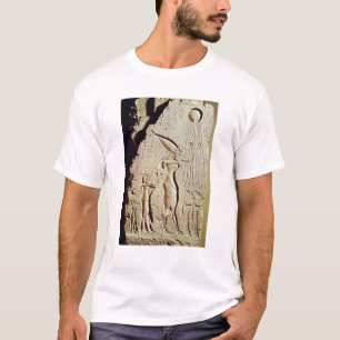Camiseta Descrevendo Amenophis IV, Nefertiti e filha