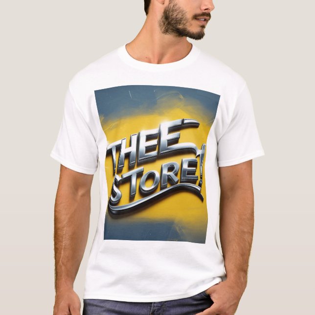 CAMISETA DESCRIÇÃO DA LOJA! (Frente)