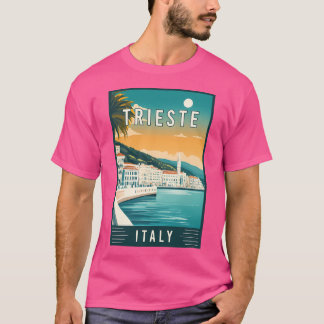 Camiseta Descubra A Trieste Do Gema Adriático Na Itália - T