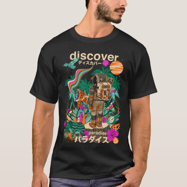 Camiseta Descubra o Paraíso (Frente)