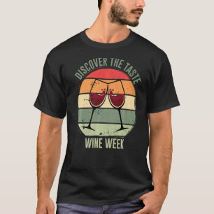 Camiseta Descubra O Sabor Do Vinho