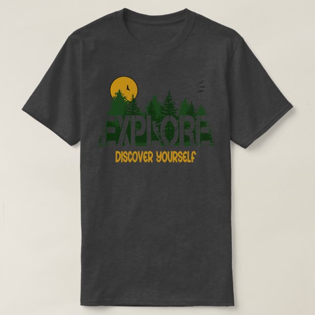 Camiseta Descubra o seu1 (Frente do Design)