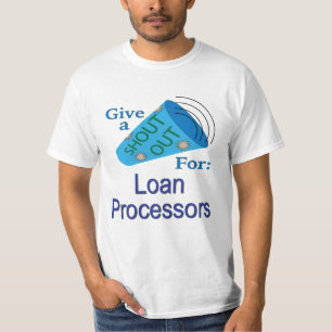 Camiseta Descubra os processadores de empréstimo