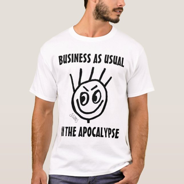 Camiseta Desculpas T-shirts. Engraçado (Frente)