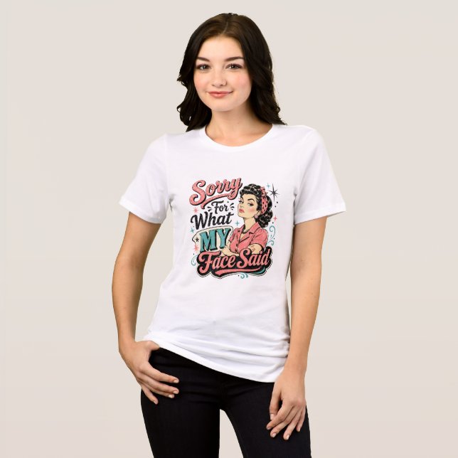 Camiseta Desculpe (Frente Completa)