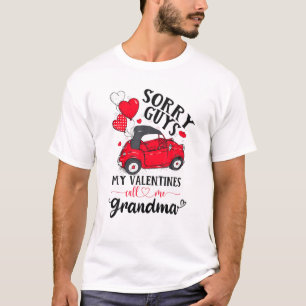 Camiseta Desculpe Caras Meus Dias de os namorados Me Chamam