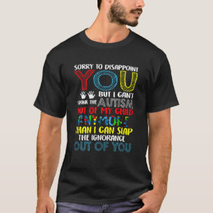Camiseta Desculpe desapontá-lo, não consigo me arrepender d