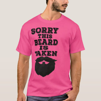 Camiseta desculpe, essa barba é levada a barba, citação eng
