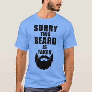 Camiseta Desculpe, essa barba foi tirada como um Dia de os 