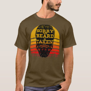 Camiseta Desculpe, esta barba é tirada Dia de os namorados 