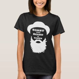 Camiseta Desculpe Esta Barba está Ocupada barbeiro