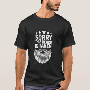 Camiseta Desculpe Esta Barba Está Ocupada Design Divertido