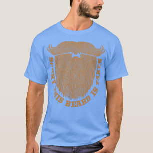 Camiseta Desculpe, esta barba foi tirada do Dia de os namor