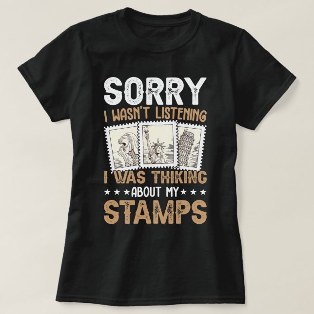 Camiseta Desculpe Estar Ouvindo Que Estava Pensando Que Dan (Frente do Design)