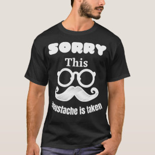 Camiseta Desculpe este bigode ser levado 2