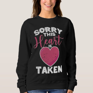 Camiseta Desculpe, Este Coração Está Ocupado no Dia dos Nam