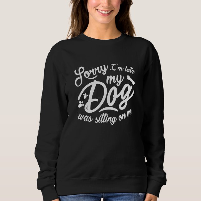 Camiseta Desculpe, estou atrasado (Frente)