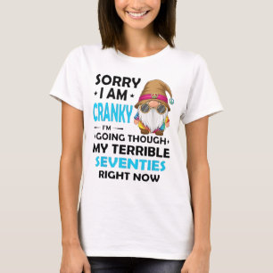 Camiseta Desculpe, estou irritado, estou passando por minha
