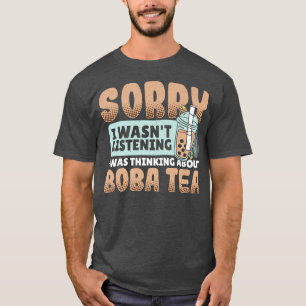 Camiseta Desculpe, Eu Estava Ouvindo Eu Estava Pensando Em 