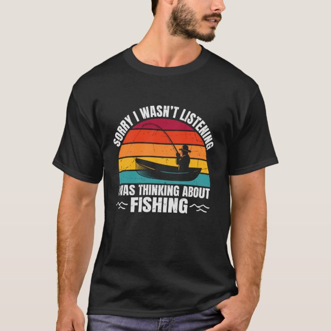 Camiseta Desculpe, eu estava pensando sobre (Frente)