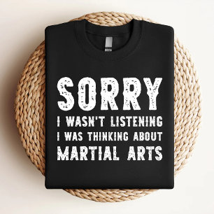 Camiseta Desculpe, Eu Não Estava Ouvindo, Estava Pensando E