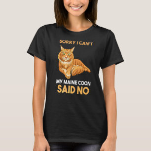 Camiseta Desculpe, Eu Não Posso Dizer Que Não