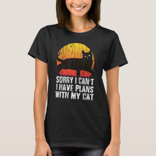 Camiseta Desculpe, eu não posso ter planos com minha raia d